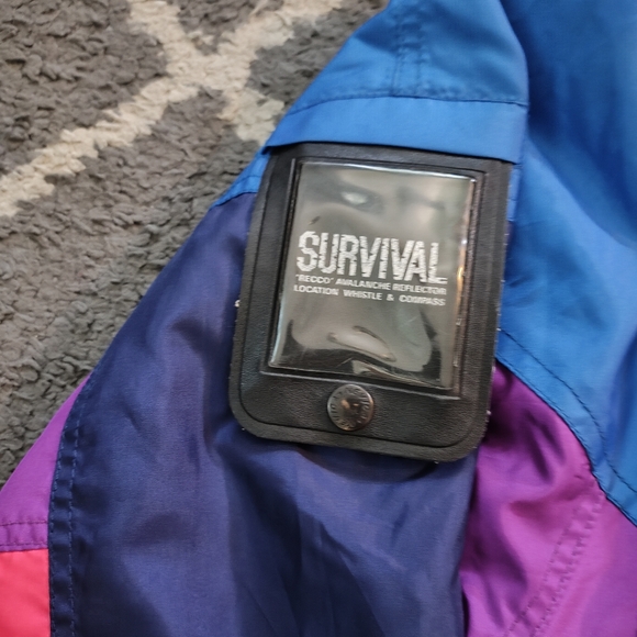 RARE NEON WATER RESISTANT SKI COAT BY NEVICA - Picture 11 of 13